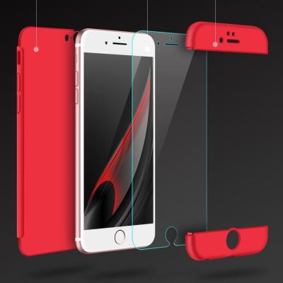 China china factory price of Anti-fall 3 in 1 full protection case for iPhone 12 11 XS X 8 7 6 6S plus 360 degree Armor Case Phone Cover for sale