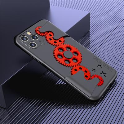 China Factory Price Shockproof Stirring Person Play Geer Wheel Cell Phone Case For iphone 12 11pro X XR 6 7Plus 8 XS MAX Creative Mobile Cover for sale