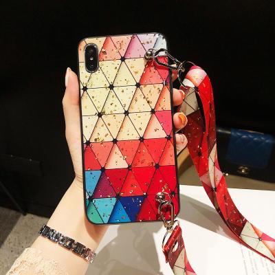 China China Factory Price Anti-fall Cross - Body Cell Phone Case For iPhone 12 11 8 7 6S X XS Max Back Cover Manufacturer Mobile Phone Bags for sale