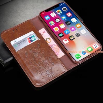 China free shipping Anti-drop wallet case for iPhone 15 case 13 14 13 pro Max Mini XR XS 12 luxury leather card holder cell phone case 11 8 7 for sale