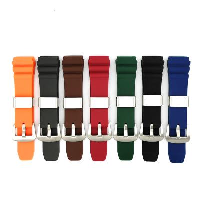 China Yunse Silicone New Quick Release Rubber Watch Bands Waterproof 19mm 21mm 20mm 22mm 24mm Silicone TPSIV Watch Strap for sale