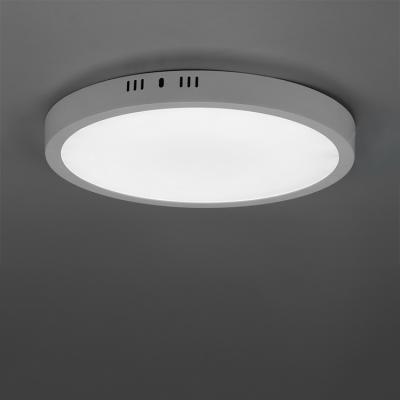 China Commerical Square Round Aluminum Indoor LED Panel Light Smd Led Frameless Panel Light for sale