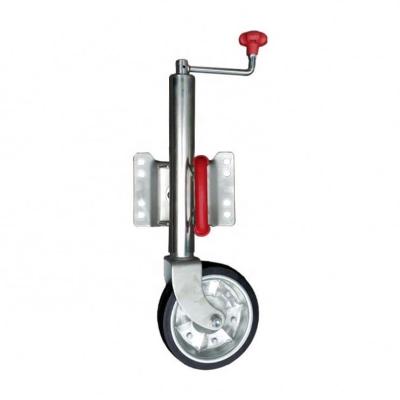 China Durability Black 2024 Boat Trailer Guide Wheel Jack with Max Payload of 7000LBS for sale