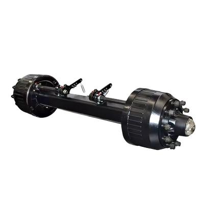 China Semi Trailer Parts 12t-25t Payload Trailer Axles with ABS Rear Axle in Original Color for sale