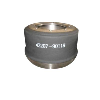 China 7*24 hours Service time Semi-Trailer Wheel Hub Truck Auto Parts Brake Drum 43207-90118 for sale