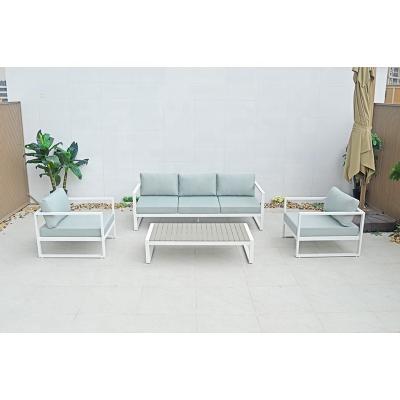 China Selling UV Resistance Outdoor Garden Corner Nordic Designed Top Patio Set Sofas Outdoor Fashionable Newcomer Modern Garden Furniture Patio Set for sale