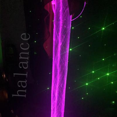 China Tree Decoration Fiber Optic Net Light Weight Tree for sale