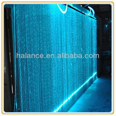 China Curtain Lighting Cascading Fiber Optic Lighting Curtain 2 Meters Length for sale