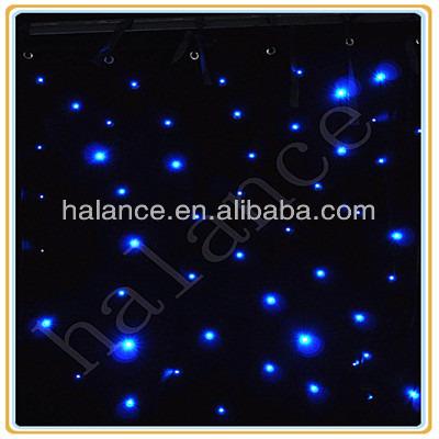 China Star-sky image starry sky lighting fiber optic led star cloth for sale