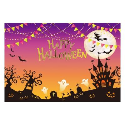 China Seamless Photography Backdrops Wall Background Masquerade Halloween Photo Backdrop for sale