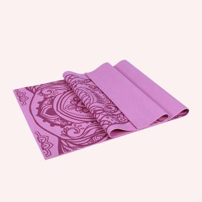 China Custom 183CM*61CM Exercise Gym Yoga Mat Lightweight Washable Non-Toxic PVC Non-Slip Eco-Friendly Exercise Mat for sale