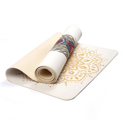 China Cheap 1.5mm Non-slip or Customized Driver Travel Foldable Slimming Exercise Fitness Gym Tape Suede Yoga Mat for sale