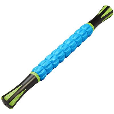 China Workout Trainers Anti-Slip Home Fitness Body Muscle Relax Roller Massage Yoga Roll Sports Massager Stick for sale