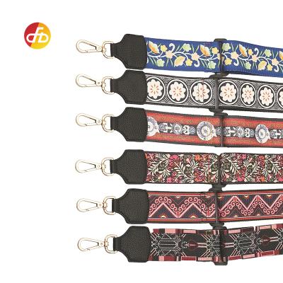 China Eco-friendly Fabrics Printing Fashion Nylon Bag Shoulder Straps for sale