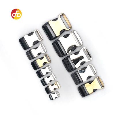 China Washable.eco-friendly.durable.nickel China metal side quick release free adjustable good quality buckles for outdoor backpacks for sale