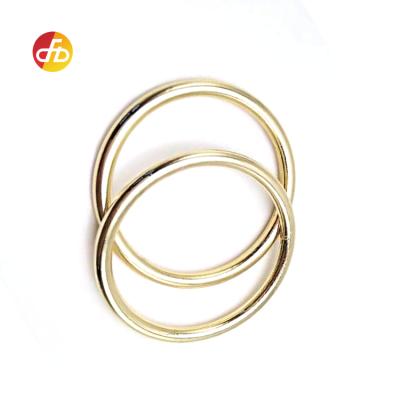 China Bags Factory Metal O Ring Hardware Accessories 40mm Round Rings Zinc Alloy O Rings for sale