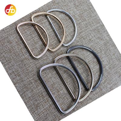 China Bags Wholesale Various Black Zinc Alloy Metal D-ring Belt Buckle For Handbags Custom Metal D-ring for sale