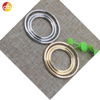 China Custom bags round closed 25mm 30mm 35mm 40mm 45mm 50mm metal ring for bag accessories for garment o ring metal zinc alloy for sale