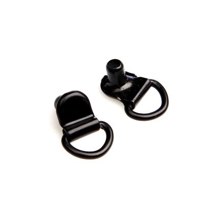 China Shoes/Boots/Boot Iron Black Metal Boot Eyelet Climbing Hook With D Clips For Shoes Increasing Boots for sale