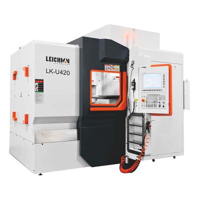 China Five Axis Machining Center 5 Axis Simultanious Cnc Vertical Machining Center LK-U420 for sale