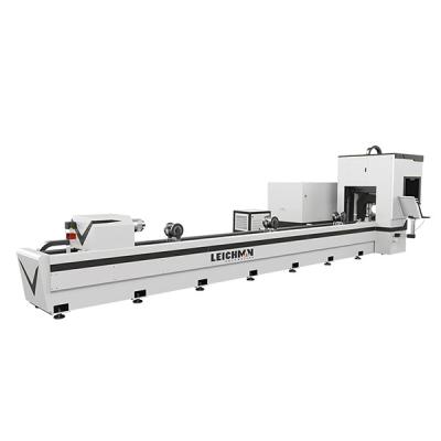 China Zero Tailing Wastage Fiber Cnc Laser Pipe Cutting Machine for sale