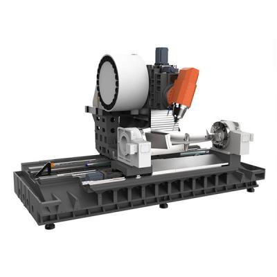 China 5-Axis Cnc Milling Machine With Optional HSK A100/12000 Spindle And 30T Tool Magazine for sale