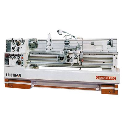 China Metalen aluminium horizontale machine draaibank C6246 Universele Te koop