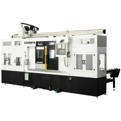 China LK-DS10/15/20P Torno CNC paralelo de doble huso con centro de torneado CNC de alimentación rápida en venta