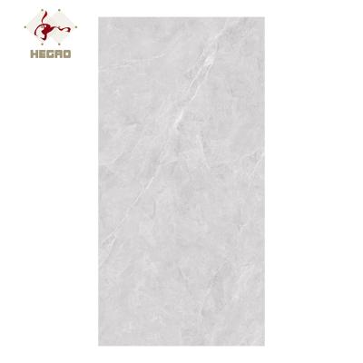 China Large Size High Safety 800X1600MM Project Tiles Large Format Porcelain Wall / Gray Marble Flooring Tiles for sale