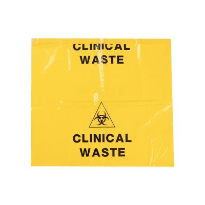 China Disposable Plastic Disposable Clinical Waste Bags Waste Bag Medical Biohazard Waste Bag For Hospital for sale