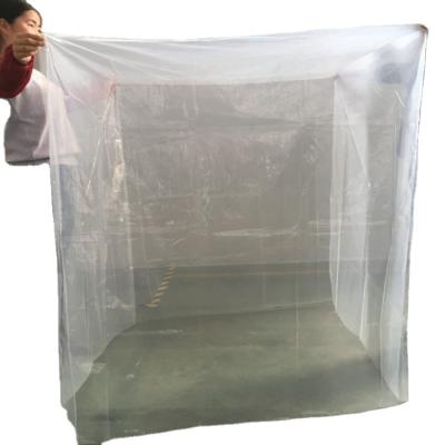 China Recyclable 100 Mic Reusable Square Bottom Poly Pallet Wrap Covers Plastic Bags for sale