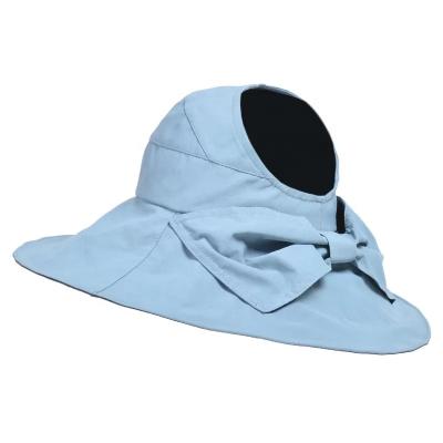 China New design manufacturing hat sun visor brim sun hat protection arc top sun hat ponytail wide UV anti-ultraviolet cavity wholesale for sale