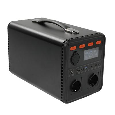 China Mega Power 1000W 1200W LiFePO4 Remote Control Battery Power Storage Portable Power Station For Outdoor Camping for sale