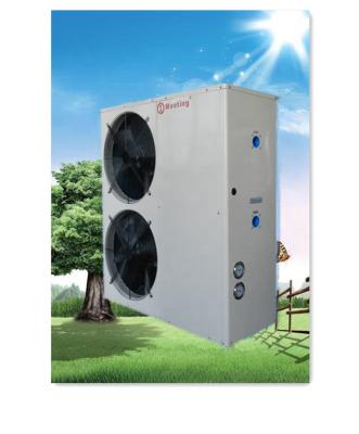 China Outdoor Air Source Heat Pump Swimming Pool Low Temperature Assembling Unit 5p 21kw for sale