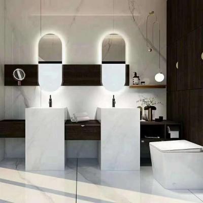 China Full Design Waterproof Factory Direct Bathroom Hotel Performance Slate Slate Bathroom Vanity Vanity OEM&ODM for sale