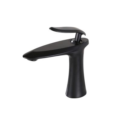 China Single Hole Bathroom Basin Faucets Contemporary Style Manufacture Health Metered Faucets for sale