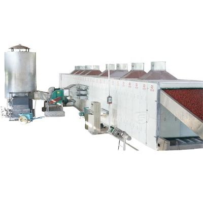 China food & Beverage Plant Large Volume Red Jujube Dryer Equipment Service Life Long Mesh Belt Drying Fruit Machine for sale