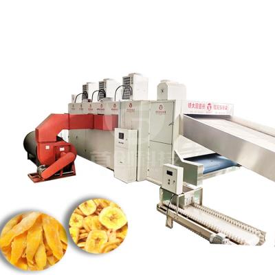 China Mango Food Processing Mango Mesh Belt Dryer Banana Slice Dryer Machine Fruit Chip Dehydrators Energy Saving Drying Equipment Hengshou for sale