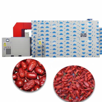 China Food Processing 4/6/8/10/12 Trolley Wolfberry Red Jujube Dehydrated Medicinal Drying Oven Dryer Large Capacity Fruit Machine for sale