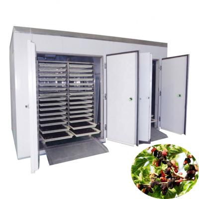 China High Quantity High Efficiency 26KW Low Energy Blackberry Tray Dryer Multifunctional Fruit Vegetable Drying Oven Food Dehydrator Machine for sale