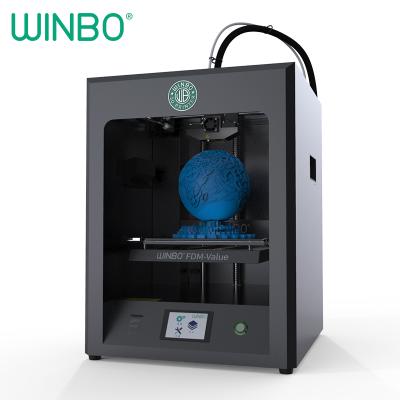 China 3d Printer Winbo FDM-Value 3D Printer Auto Leveling /Power-off/Cleaning, Continue Printing, Filament Runout Detection, Wi-Fi, 3.5