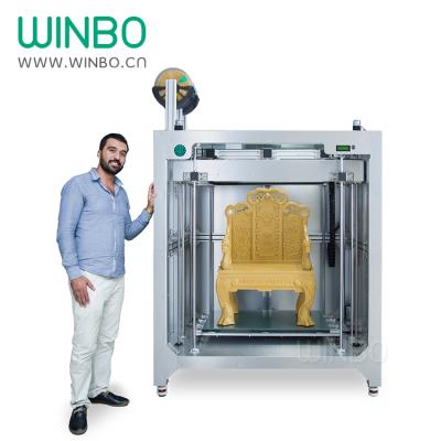 China Rapid Prototyping Manufacturing Winbo Large 3D Printer, Ultra-fast Large 3D Printer, Size 915*610*1220mm, Most Convenient Industrial 3D Printer Build for sale