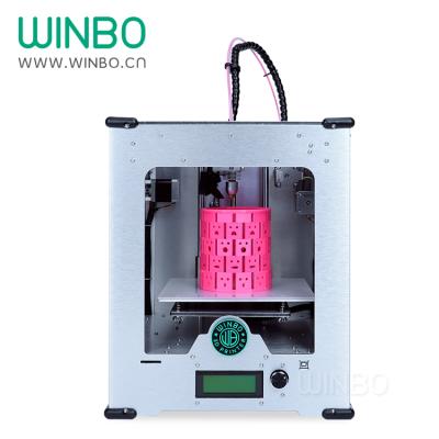 China Rapid Prototyping Manufacturing Winbo Mini 3D Printer Machine Build Size 205*155*155 mm, Most Practical Desktop 3D Printer For Sale for sale