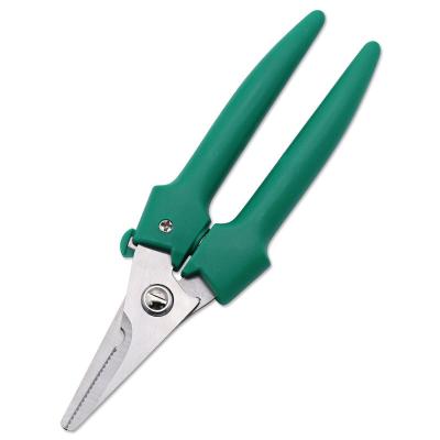 China Professional Steel Anti-Slip Handle Garden Shaft Tools 360 Degree Pruner Rotate Head Grass Cutting Shears for sale