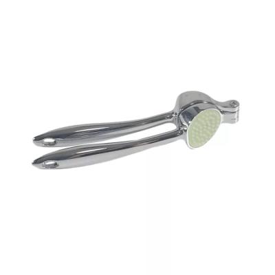 China High Quality Stocked Professional Vegetable Tools Kitchen Ware Zinc Alloy Garlic Press for sale