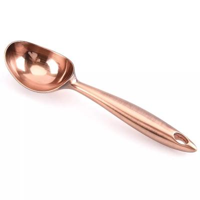 China Factory Direct Selling Kitchen Handle Long Handle Cookie Scoop Melon Baller Professional Eco Friendly Ice Cream Scoop for sale