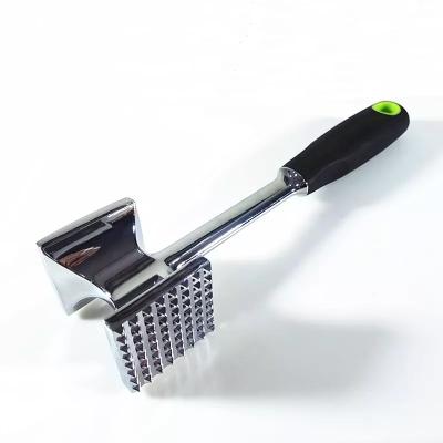 China Factory Direct Sale Aluminum Alloy Kitchen Stocked Meat Hammer for BBQ Steak Beef Tenderizing Poultry for sale