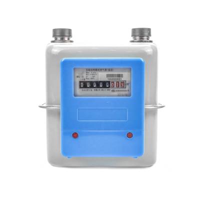 China Lora Household Wireless Remote Gas Meter With Steel Case IWG1.6S-IWG6S EN1359 Certificate for sale