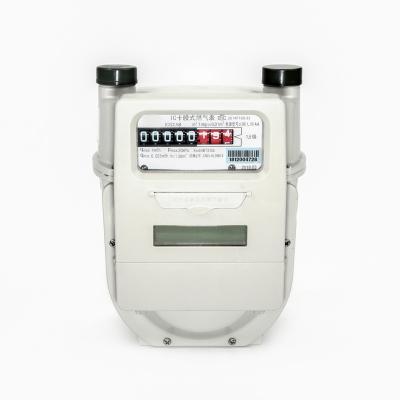 China Domestic IC Card Prepaid Gas Meter With Aluminum Case ICG1.6B-ICG6B EN1359 Certificate for sale