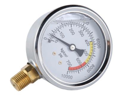 China S/S KNPG-022C Liquid Sealed Pressure Gauge Pressure Gauge for sale